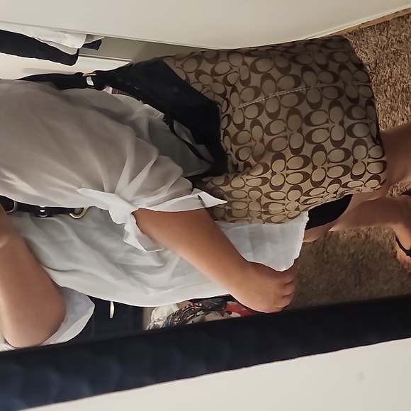 Authentic Y2k Vintage Coach Monogram Duffle Bleeker bag - Picture 13 of 14